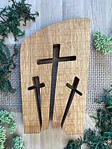 Dekorácie - Originálny kríž Jeho umučenie - 14793118_
