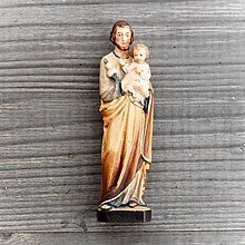 Sochy - Svätý Jozef a dieťa - 14794791_