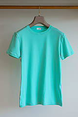Topy, tričká, tielka - Tričko z organickej bavlny UNISEX LIME - 14796182_