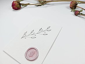 Papiernictvo - Nežný kvetinový gratulačný pozdrav - fialová - 14795913_