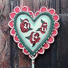 Príbory, varešky, pomôcky - Vykrajovačky - Valentínske srdcia #137 (#109 Srdce, obrys) - 14799079_