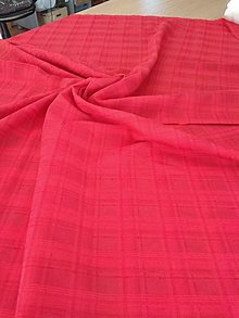 Úžitkový textil - OBRUS červený - 14800351_