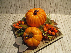 Dekorácie - Jesenná dekorácia - 14801266_