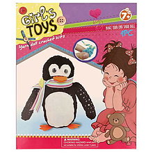 Návody a literatúra - Háčkovací amigurumi set pre deti - tučniak 7+ - 14800541_