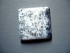 Minerály - Kabošon - dendritický opál 33 mm, č.12f - 14800901_