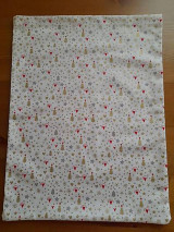 Úžitkový textil - Vianočné vrecúško na darčeky,sladkosti - mini vzory - 14802485_