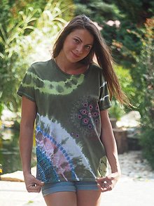Topy, tričká, tielka - Tričko Veselé Ručne maľované - 14807022_