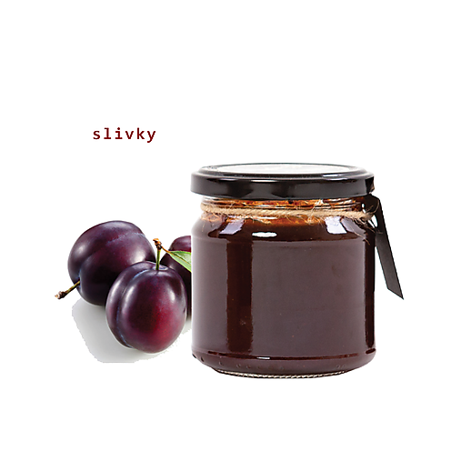 SLIVKY S ČIERNOU RÍBEZĽOU