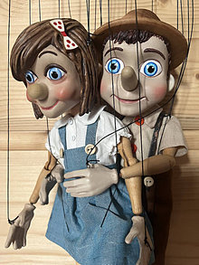 Hračky - Pinocchio a Lucy - 14810574_