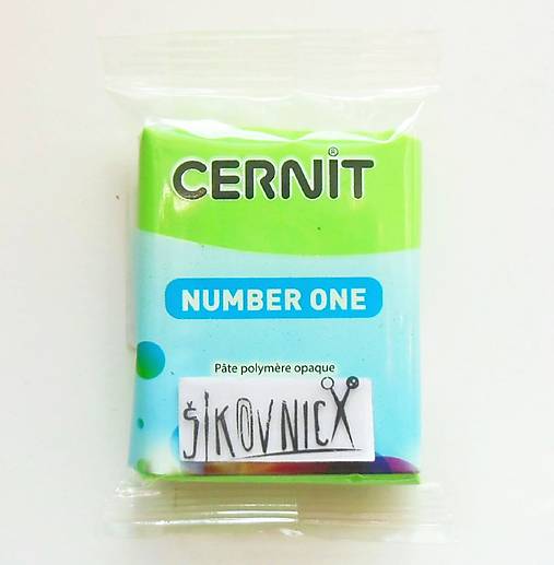 Cernit 56 g, NUMBER ONE (jarná zelená 603)