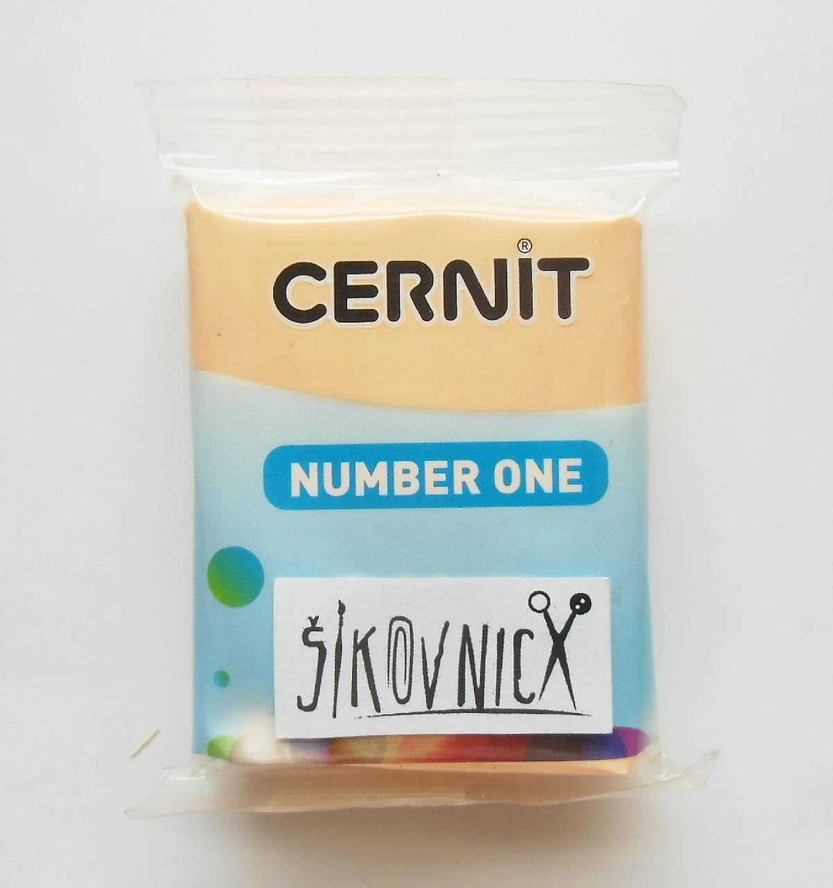 Cernit 56 g, NUMBER ONE, pôvod. cena 2,99€ (broskyňová 423)