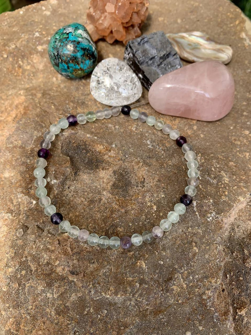 Náramky - náramok  Fluorit - 14811353_