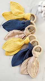 Úžitkový textil - Mušelínová osuška (Tehlová 100x100 cm) - 14814454_