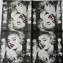 Papier - Marilyn Monroe-servítka - 14816804_