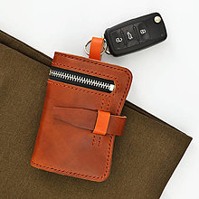 Peňaženky - Dámska klúčenka, puzdro na doklady od auta - 14818851_