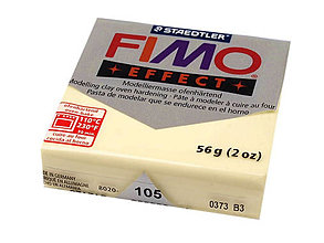 Modelovacie hmoty - FIMO EFFECT 56-57 g (vanilková - pastel) - 14821245_