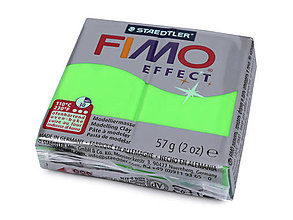 Modelovacie hmoty - FIMO EFFECT 56-57 g (green yellow) - 14821250_
