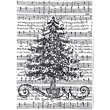 Papier - Transferový papier-Christmas tree - 14818929_
