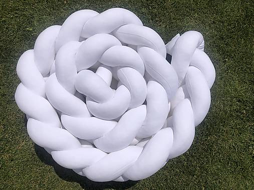 Detský textil - Mantinel do postieľky vrkoč  - 14824374_