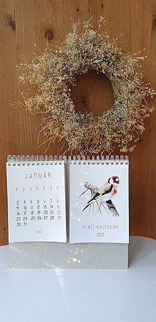 Papiernictvo - Vtáčí kalendár 2023 - 14826418_