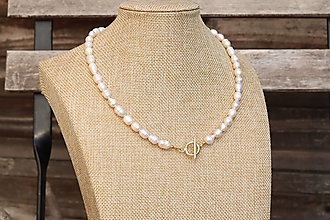 Náhrdelníky - Perlový náhrdelník -  choker - 14824915_