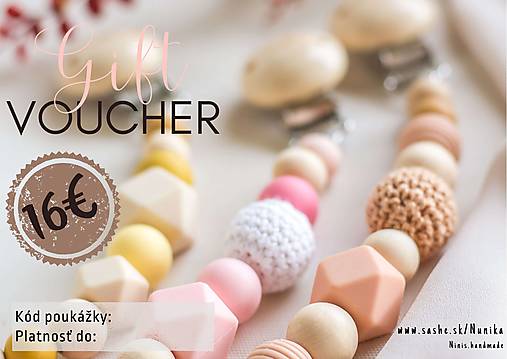 Darčekové poukážky - Darčeková poukážka - 14826948_