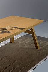 Nábytok - Masívny čerešňový stôl ASPEN - 14828302_
