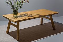 Nábytok - Masívny čerešňový stôl ASPEN - 14828303_