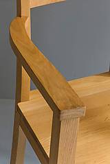 Nábytok - Stolička z dubového masívu CASIA - 14828397_