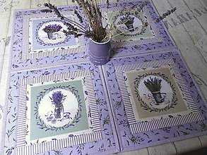 Úžitkový textil - Lavender ... prestieranie I.   ( 4 kusy) - 14830895_
