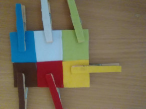 Hračky - Montessori- didaktická pomôcka- spoznávame farby - 14829584_