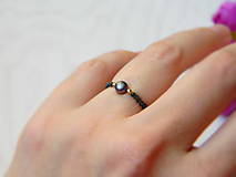 Prstene - Prstienok ... perla, ulexit - 14828915_