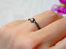Prstene - Prstienok ... perla, ulexit - 14828917_