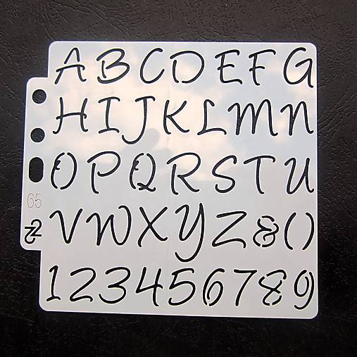 Nástroje - P19/ Šablóna 14x13 cm- akcia - 14833492_