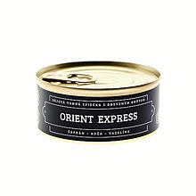 Svietidlá a sviečky - Sójová sviečka Orient Express, 90 g - 14832446_