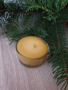 Svietidlá a sviečky - Sviečka v sklenenom kalíšku - 14835970_