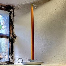 Sviečky - Najdlhšie sviečky z včelieho vosku, 35 cm,  8ks - 14834372_