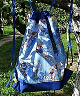 Detské tašky - Batoh "Modrá víla", vel. S - 14833932_
