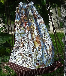 Detské tašky - Batoh "Jesenná víla" s lemom, vel. S - 14833953_