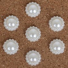 Galantéria - AP109 Plastové akrylové perličky - 14839614_