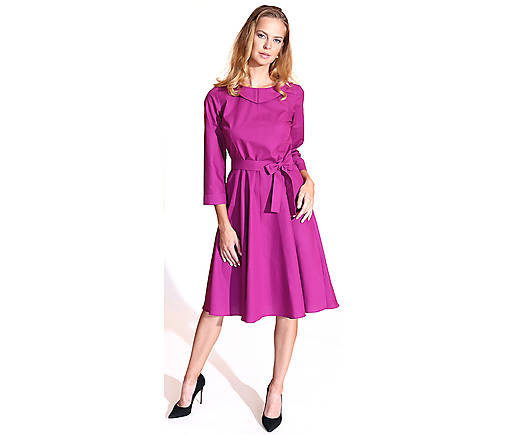  - Oriane - popelínové šaty fialové - 14838992_