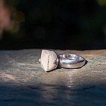 Prstene - Prsteň zo striebra - Orient - 14841756_