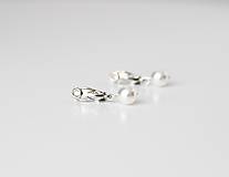 Náušnice - Svadobné perlové náušnice Valentína - 14843694_