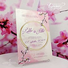 Papiernictvo - Luxusné svadobné oznámenie H20175 - 14843846_
