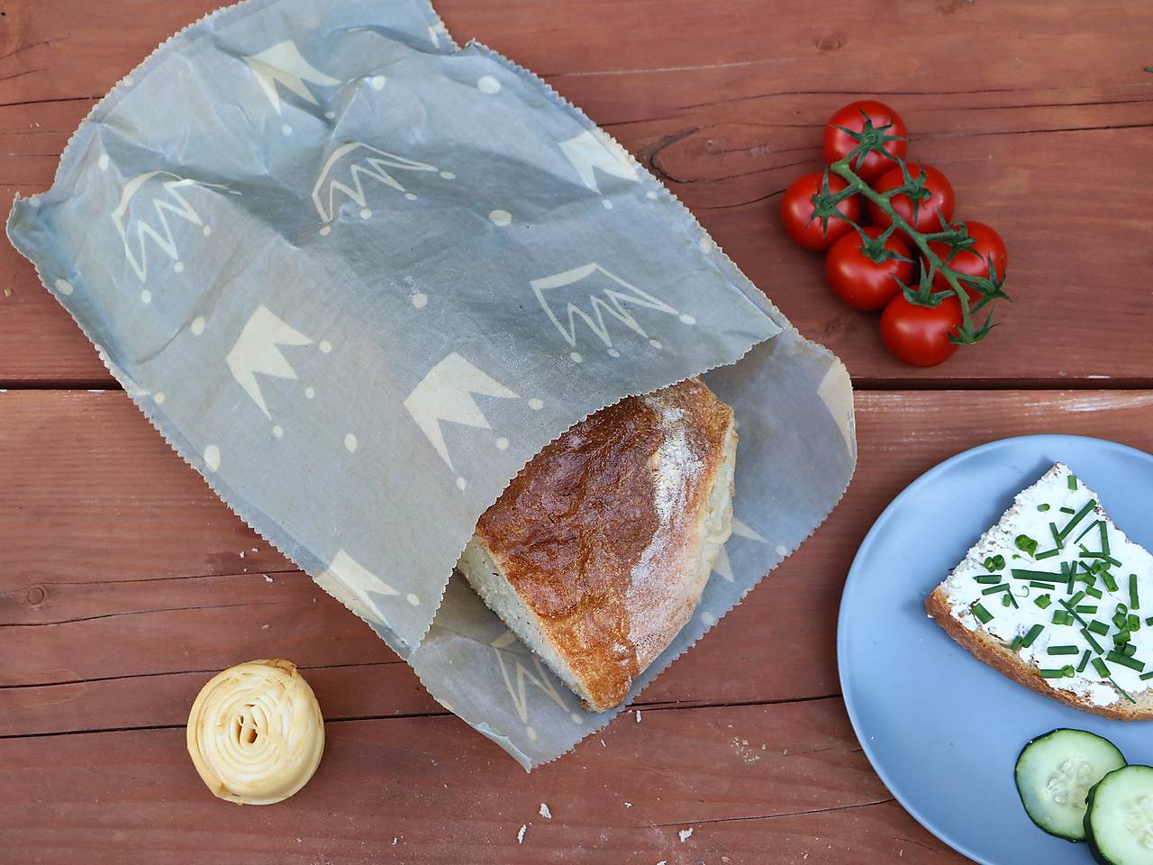 Voskoobrúsok/vrecko korunky šedé