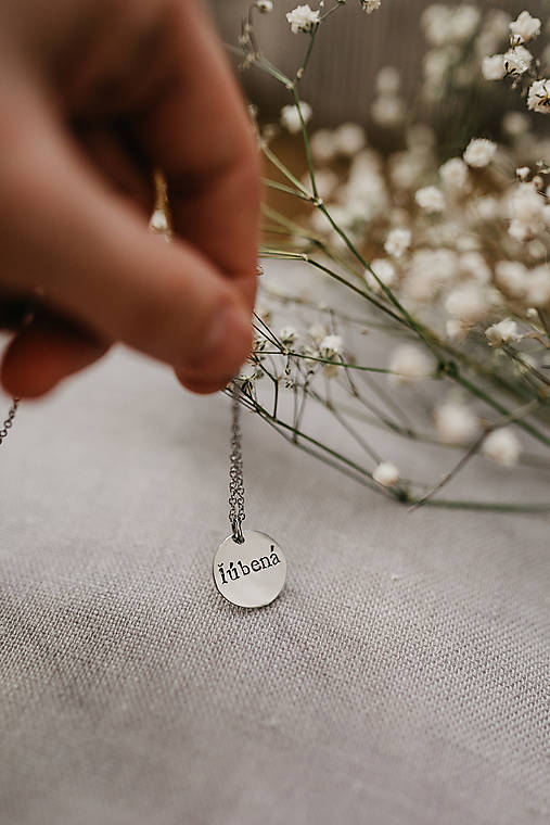 Náhrdelníky - Náhrdelník ľúbená - 14847692_