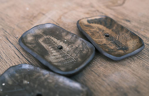 Nádoby - Mydelnička "kořeny" - 14847641_