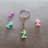 Kľúčenky - Kľúčenka s plastovou korálkou - Z - 14846213_
