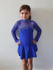 Detské oblečenie - Šaty na krasokorčuľovanie - 14850063_