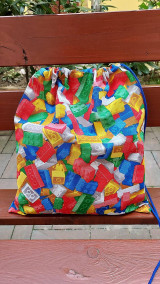 Detské tašky - Vrecúško ,,lego" - 14852046_
